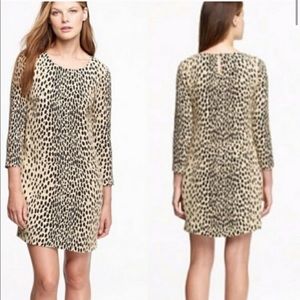 J. Crew Leopard dress